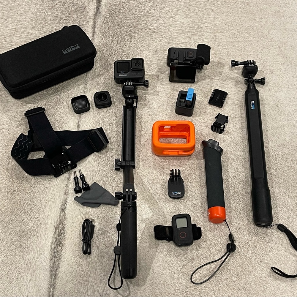 GoPro Hero 9 Black gently used action camera